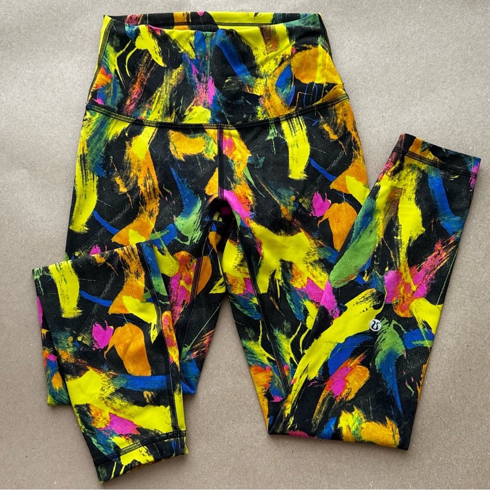 Lululemon colorful leggings